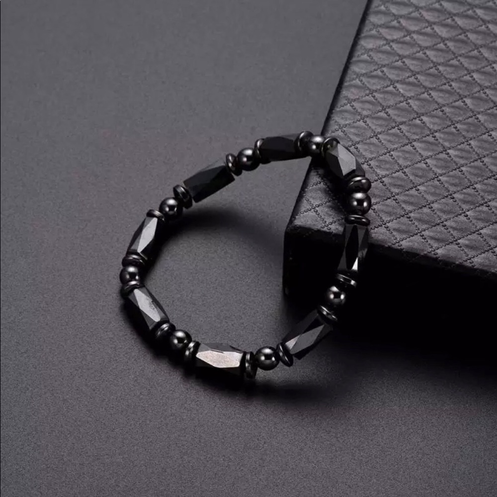 Magnetic Hematite Weight Loss Bracelets for unisex - Picture 4 of 6